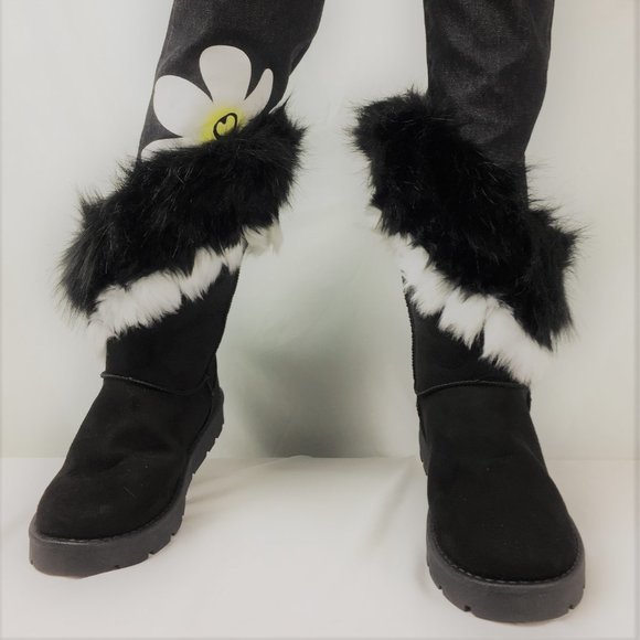 💗YAY FURRY BOOTS!  INSIDE AND OUT!!! - Picture 4 of 5